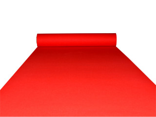 tapis rips rouge en diff. largeurs