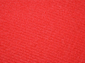 Teppich Rips rot 1m breit
