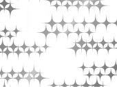 Geschenkpapier Twinkle star weiss/silber-met. 70cm x 50m