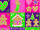 Geschenkpapier Candy Xmas pink-bunt, 70cm x 50m