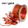 Luxus-Litzeband rot/gold 3mm x 100m/Rl.