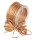 Luxus-Litzeband bordeaux/gold 3mm x 100m/Rl.