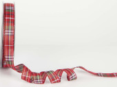 Band Schottland rot-bunt15mm 20m lang