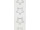 Band Glitter Stars woven 25mm x 15m, weiss-silber