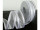 Band Organza weiss/silber 25 mit Satinkante, 25mm x 20m
