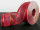 Band Organza rot/gold 40 mit Satinkante, 25mm x 20m