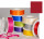 Doppelsatinband bordeaux 3mm breit x 50m/Rolle