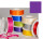Doppelsatinband lila 3mm breit x 50m/Rolle