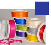 Doppelsatinband dunkelblau 6mm breit x 50m/Rolle
