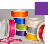 Doppelsatinband lila 6mm breit x 50m/Rolle