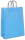Papiertragetasche color 25St aquamarin, 24 x 11 x H 31cm