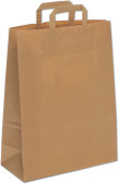Papiertragetasche 25 Stück braun, 32 x 14 x H 42cm