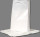 Polytragetaschen weiss 38x10x H45cm 500 Stk/Pack mit Grifflöchern Folie 35my
