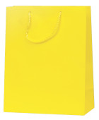 Tragetasche Color gross gelb, 26 x 12,7 x H 32,4cm mit...