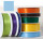 Textilband hellblau 10mm breit x 50m/Rolle