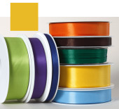 Textilband sonnengelb 15mm breit x 50m/Rolle