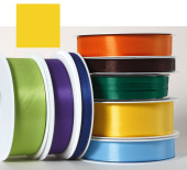 Textilband zitrogelb 15mm breit x 50m/Rolle