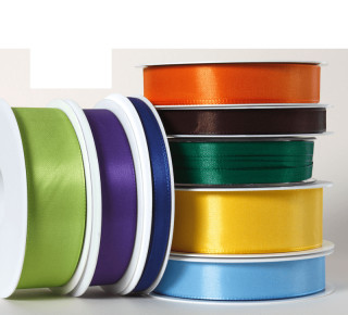 Textilband weiss 25mm breit x 50m/Rolle
