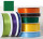 Textilband dunkelgrün 40mm breit x 50m/Rolle