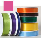 Textilband pink 15mm breit x 50m/Rolle