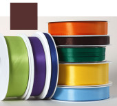 Textilband dunkelbraun 15mm breit x 50m/Rolle
