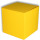 Colour Cube M gelb 90 x 90 x 90mm