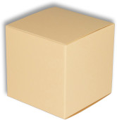 Colour Cube L beige 140 x 140 x 140mm