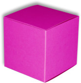Colour Cube L magenta 140 x 140 x 140mm