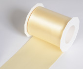 Satinband Adria crème 112mm breit x 25m/Rolle