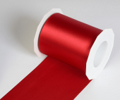 Satinband Adria rot 112mm breit x 25m/Rolle