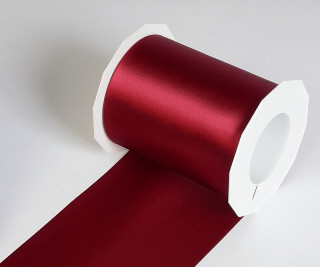 Satinband Adria bordeaux 112mm breit x 25m/Rolle