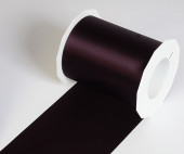 Satinband Adria aubergine 112mm breit x 25m/Rolle