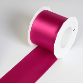 Satinband Adria pink 72mm breit x 25m/Rolle