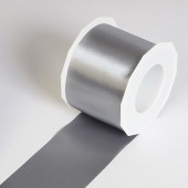 Satinband Adria silber 72mm breit x 25m/Rolle