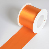 Satinband Adria orange 72mm breit x 25m/Rolle