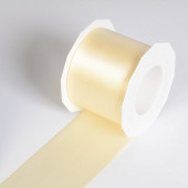 Satinband Adria crème 72mm breit x 25m/Rolle