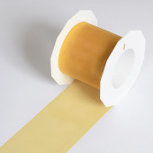 Chiffonband Sheer sonnengelb 72mm x 25m/Rolle