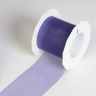 Chiffonband Sheer flieder 72mm x 25m/Rolle