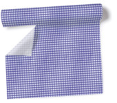 Tischläufer/Tischset Vichy 40cmx3.6m/Rolle...