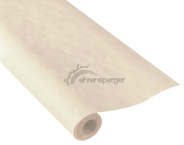BIANCHERIAWEB Papier-Tischtuchrolle Mit Tupfen – 5 M X 1,20 M, Reißfest, Gelb – Made In Italy – Für Partys, Geburtstage & Taufen Tischtuchrolle Papier