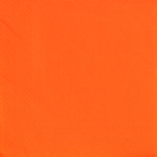 Servietten Deluxe Deco orange, 33x33cm, 20 Stück