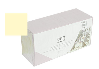 Servietten crème 33x33cm 250 Stk/P. Zellstoff