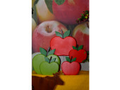 apple "grande" in var. sizes and colors