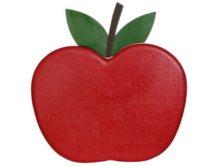 pomme "grande" XL 59 x 11,5 x 58cm rouge