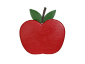 Apfel "Grande" L 38 x 9,5 x 38cm rot
