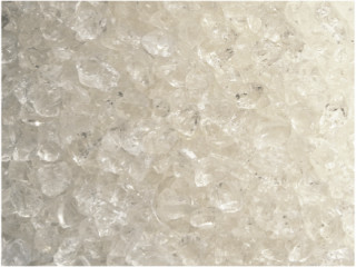 Glasnuggets klar Ø 2 - 4mm, 650g, 550ml