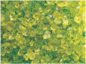 Glasnuggets apfelgrün Ø 2 - 4mm, 650g, 550ml