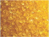 Glasnuggets gelb Ø 2 - 4mm, 650g, 550ml