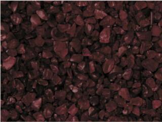 Glasnuggets bordeaux Ø 2 - 4mm, 650g, 550ml