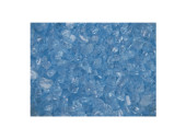 Glasnuggets hellblau Ø 2 - 4mm, 650g, 550ml